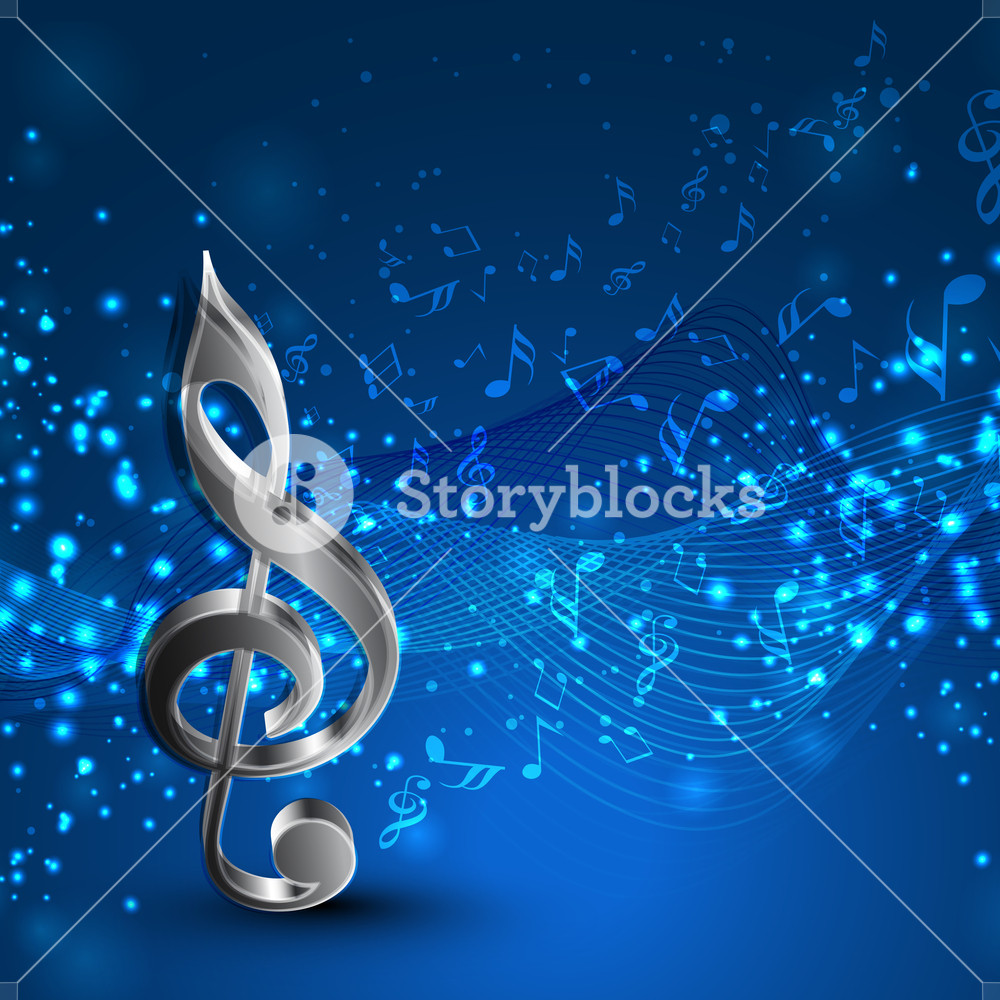 Detail Blue Music Background Nomer 31