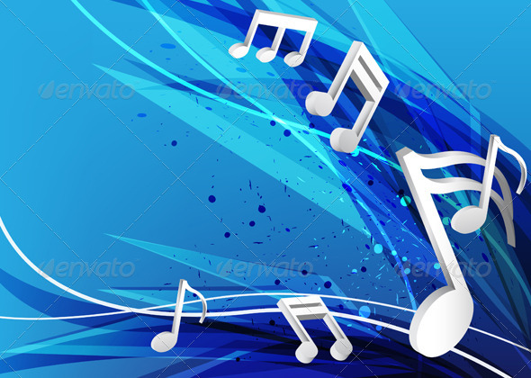 Detail Blue Music Background Nomer 42