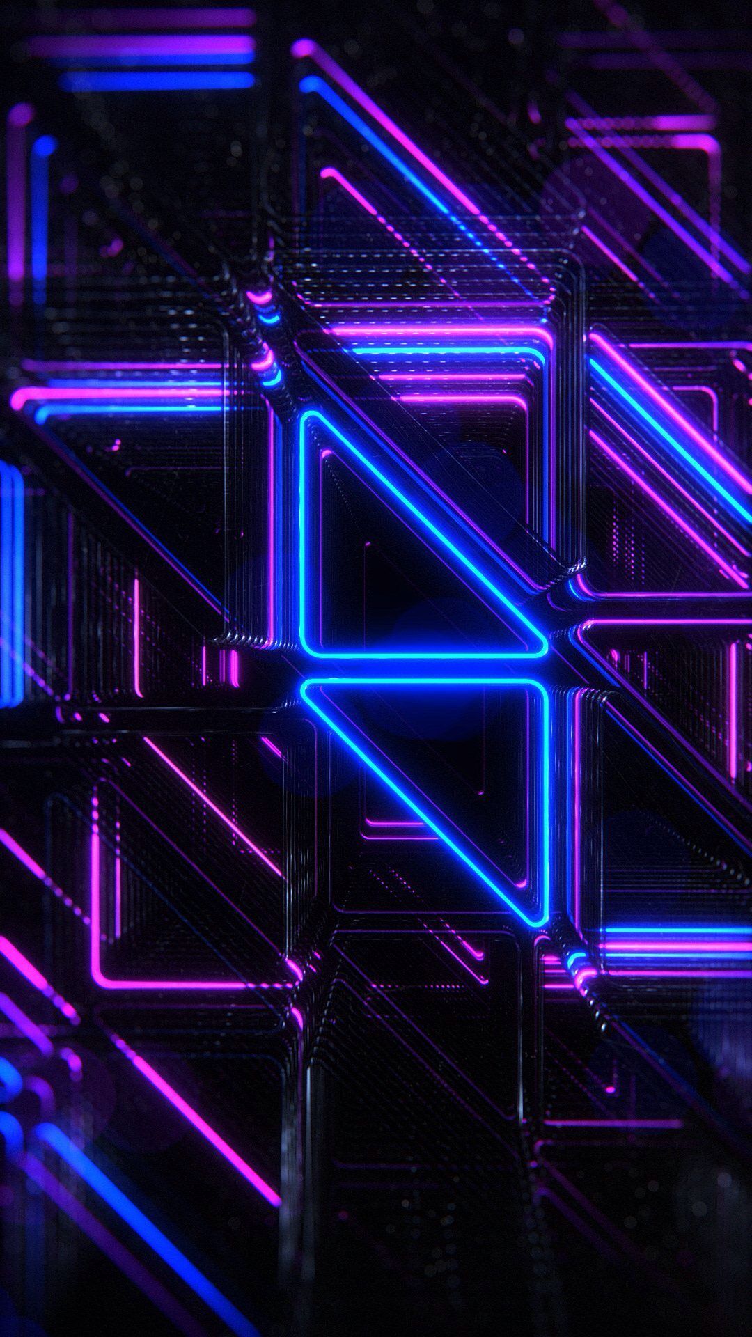 Detail Blue Neon Wallpaper Nomer 31