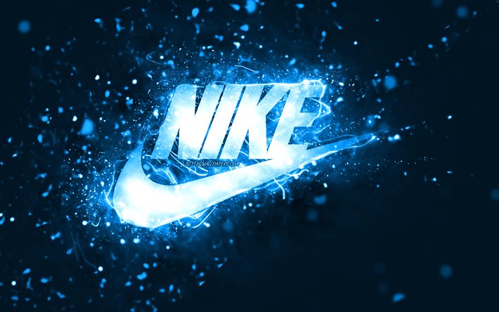 Detail Blue Nike Logo Nomer 28