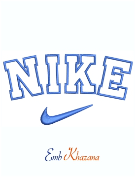 Detail Blue Nike Sign Nomer 21