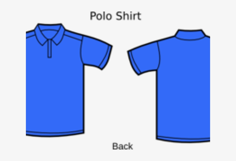 Detail Blue Polo Shirt Png Nomer 15