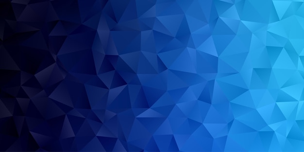 Detail Blue Polygon Wallpaper Nomer 15