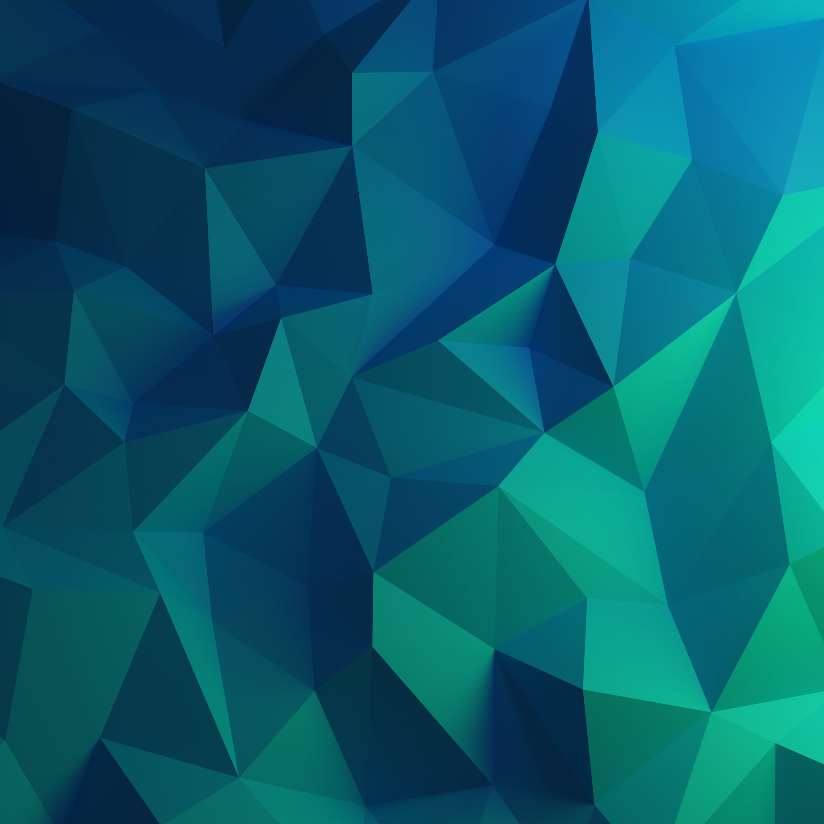 Detail Blue Polygon Wallpaper Nomer 32