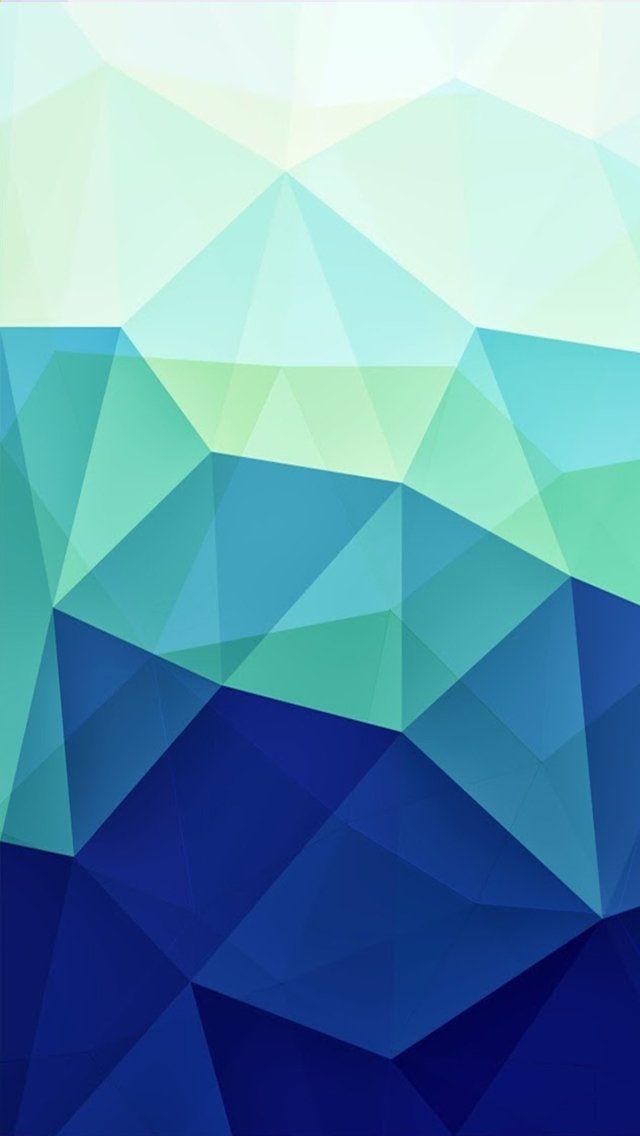 Detail Blue Polygon Wallpaper Nomer 36