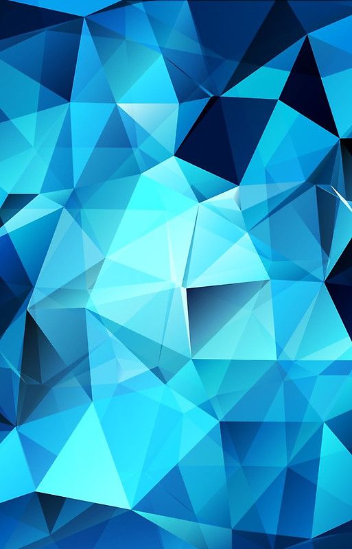 Detail Blue Polygon Wallpaper Nomer 48