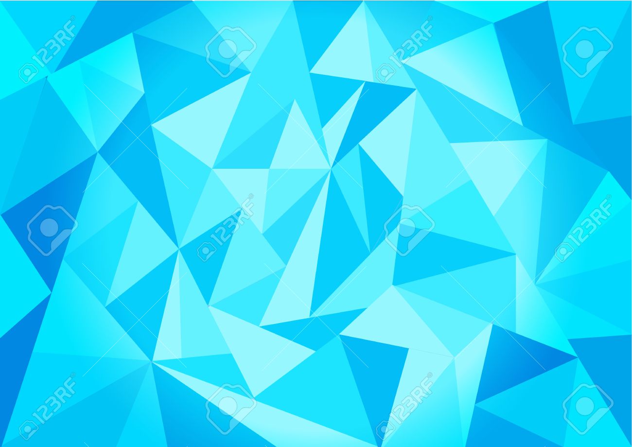 Detail Blue Polygonal Wallpaper Nomer 36