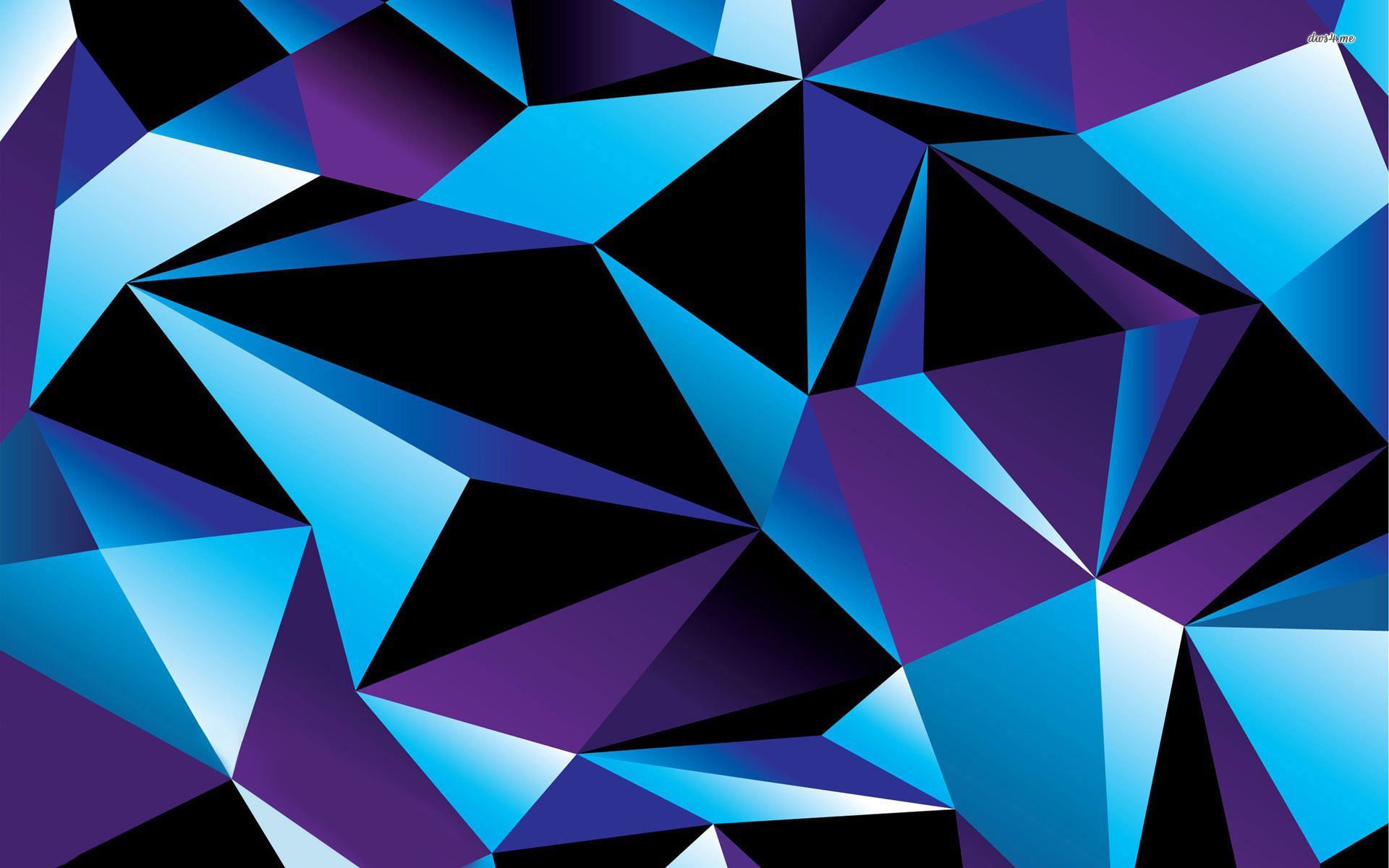 Detail Blue Polygonal Wallpaper Nomer 51
