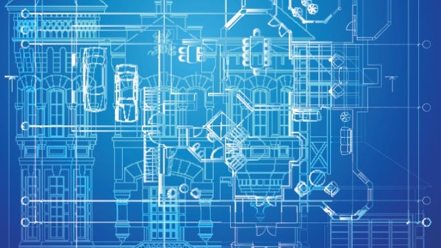 Detail Blue Print Bangunan Nomer 6