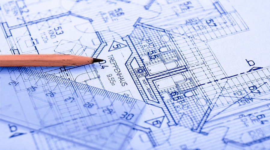 Detail Blue Print Bangunan Nomer 9