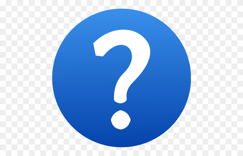 Detail Blue Question Mark Transparent Nomer 30