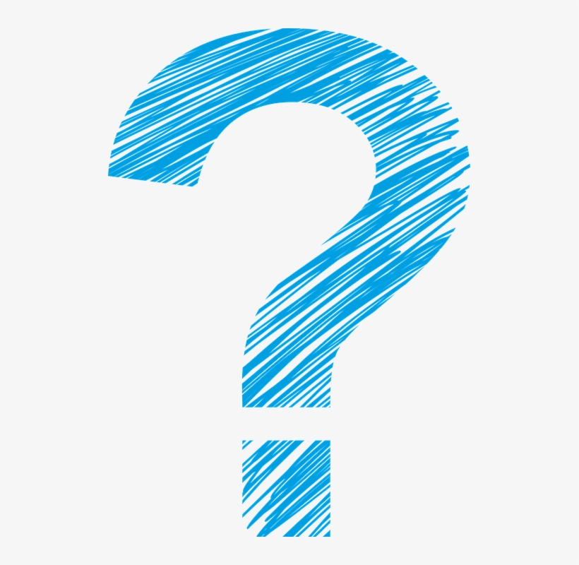 Detail Blue Question Mark Transparent Nomer 42
