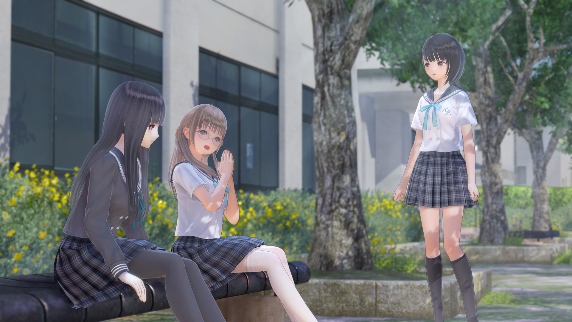 Detail Blue Reflection Wallpaper Nomer 21