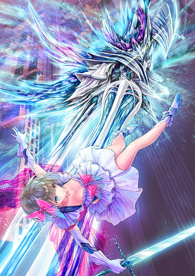 Detail Blue Reflection Wallpaper Nomer 30