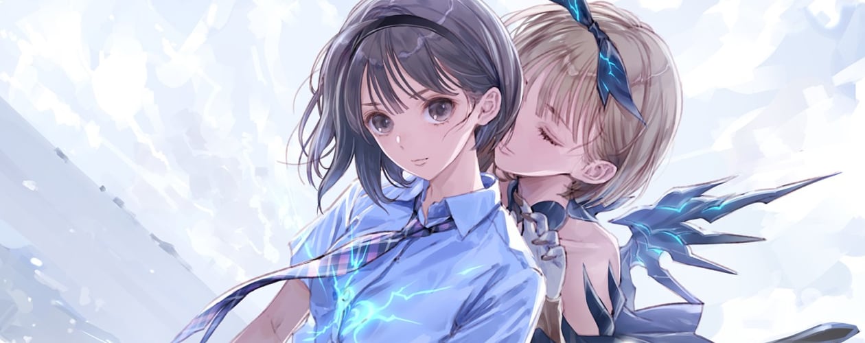 Detail Blue Reflection Wallpaper Nomer 39