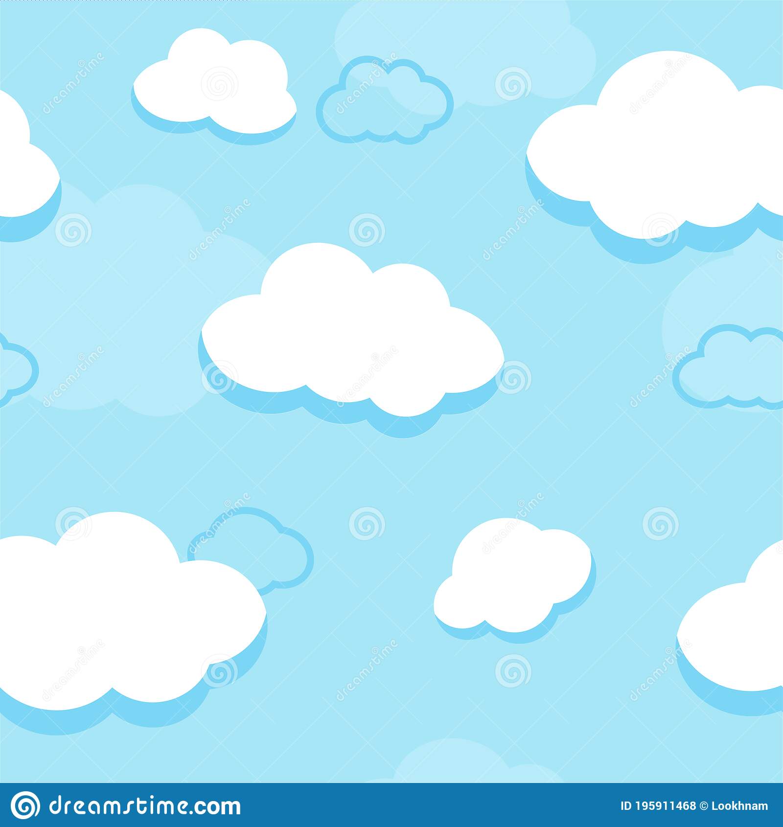 Detail Blue Sky Cartoon Background Nomer 42