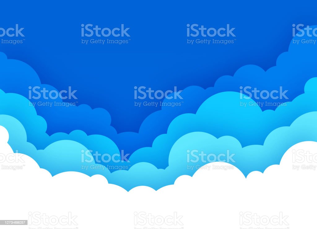 Detail Blue Sky Cartoon Background Nomer 50