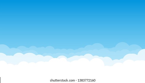 Detail Blue Sky Cartoon Background Nomer 7