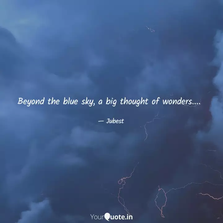 Detail Blue Sky Quotes Nomer 30