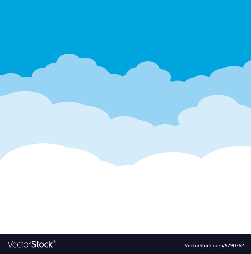 Detail Blue Sky Vector Background Nomer 3