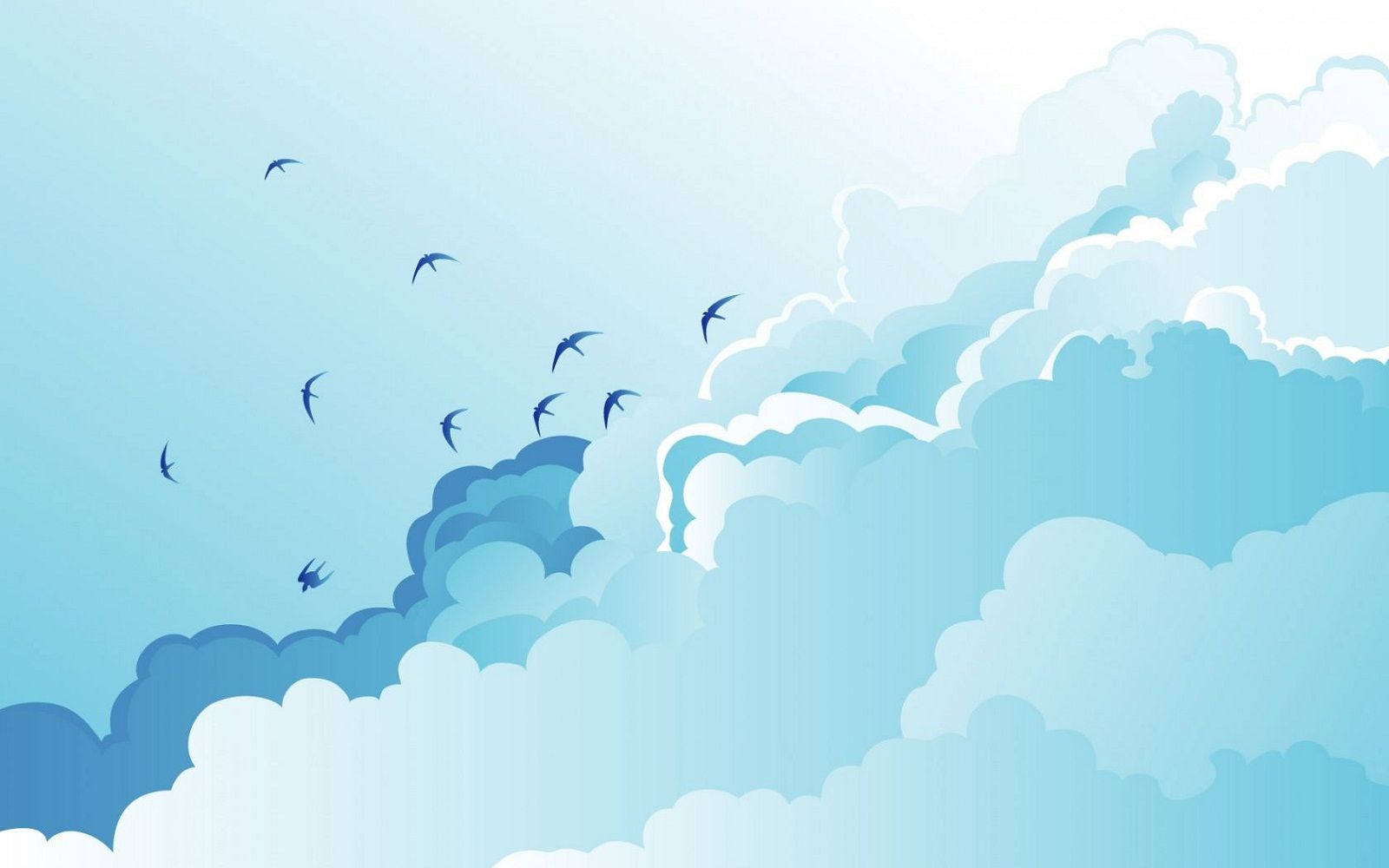 Detail Blue Sky Vector Background Nomer 22