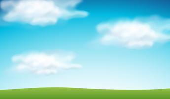 Detail Blue Sky Vector Background Nomer 4