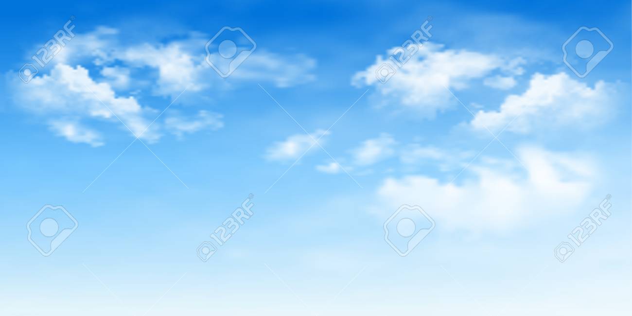 Detail Blue Sky Vector Background Nomer 45