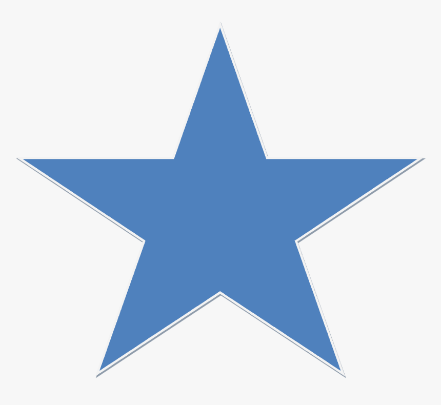 Blue Star Transparent Background - KibrisPDR