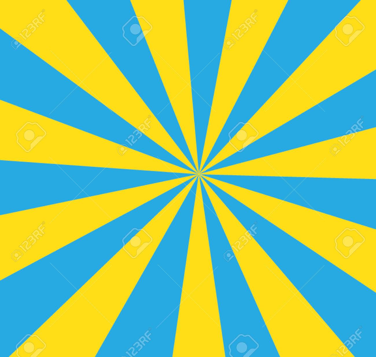 Желтое солнце на красном фоне