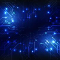 Detail Blue Tech Background Nomer 35