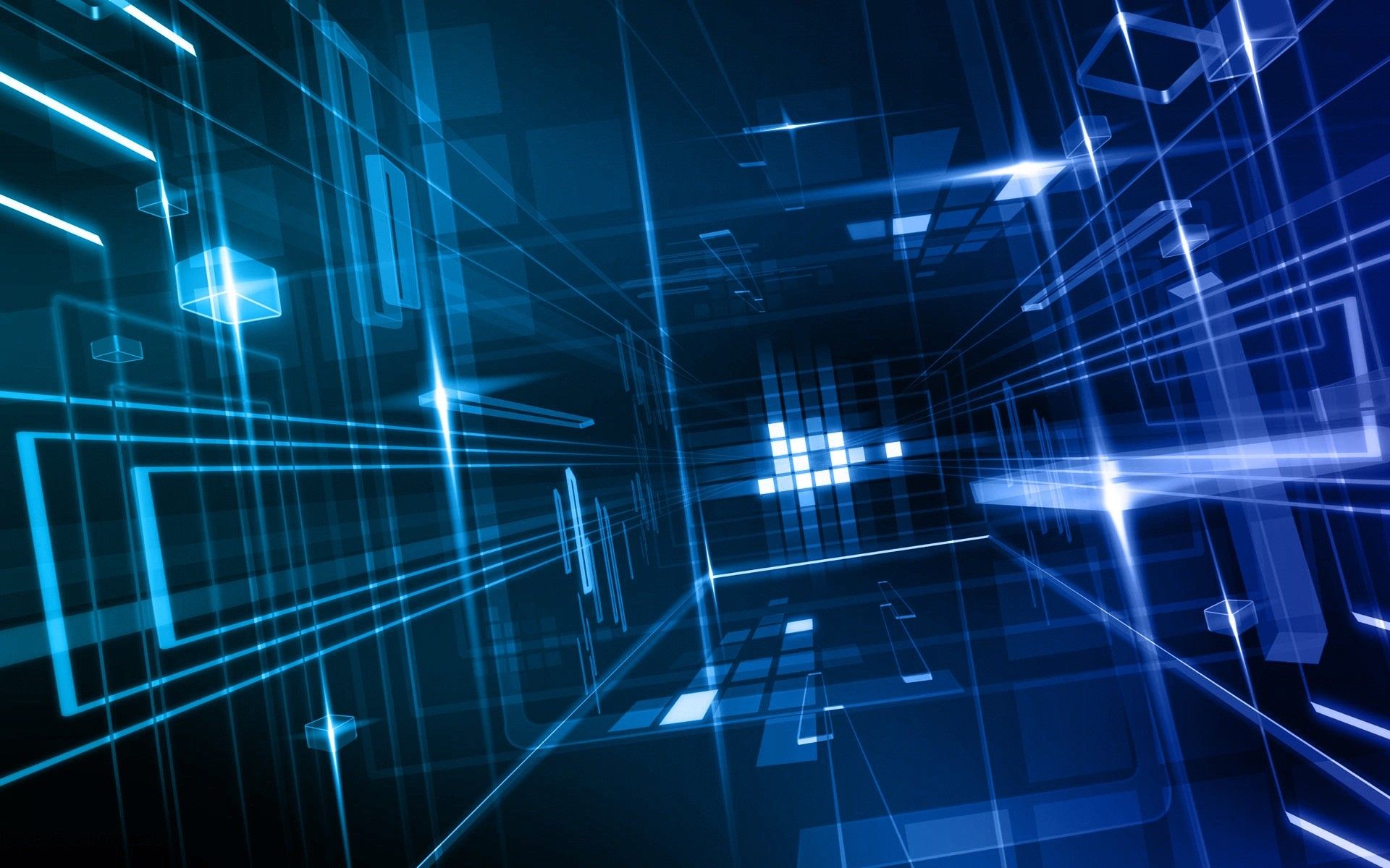 Detail Blue Technology Background Nomer 3