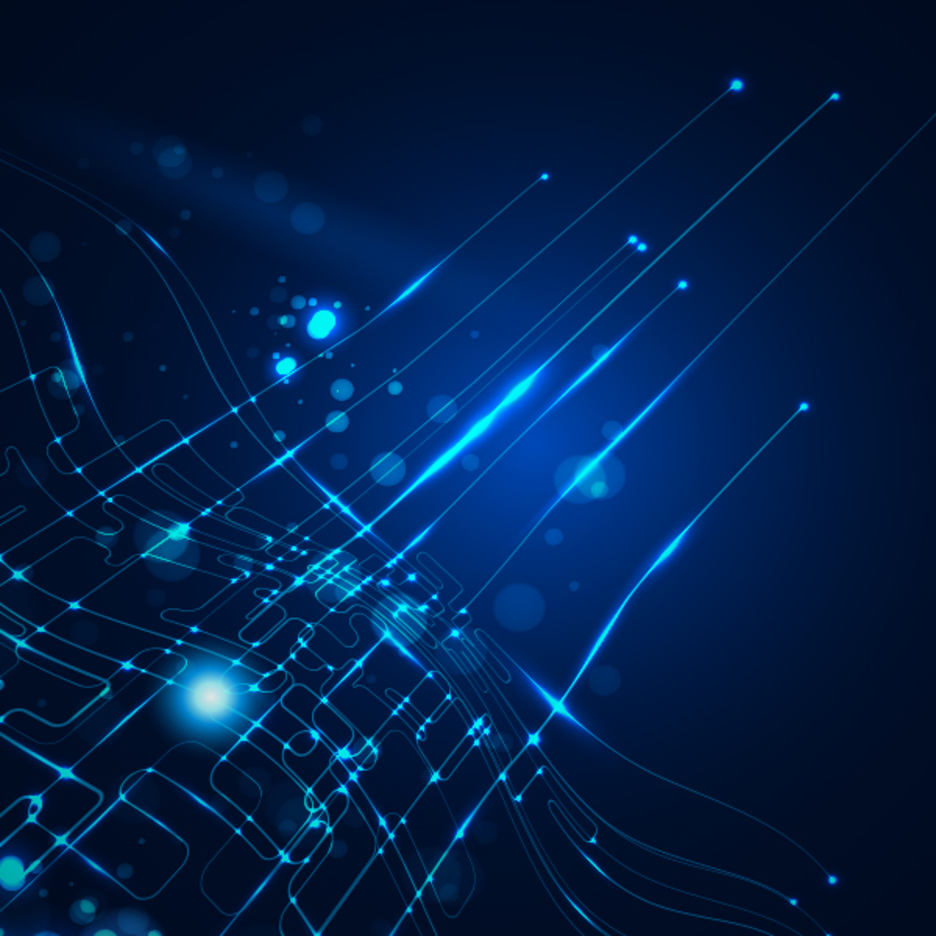 Detail Blue Technology Background Nomer 10