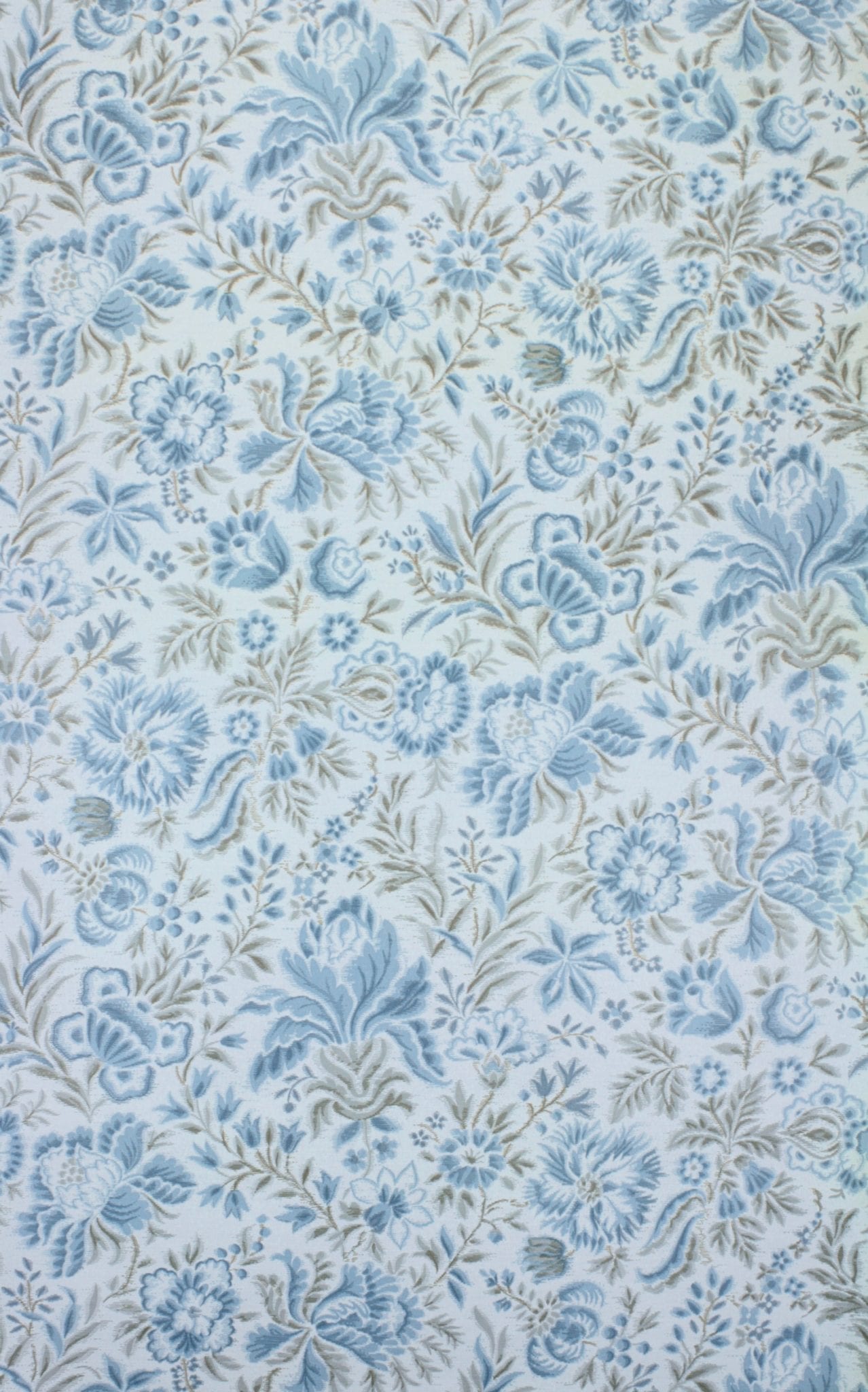 Detail Blue Vintage Floral Background Nomer 12