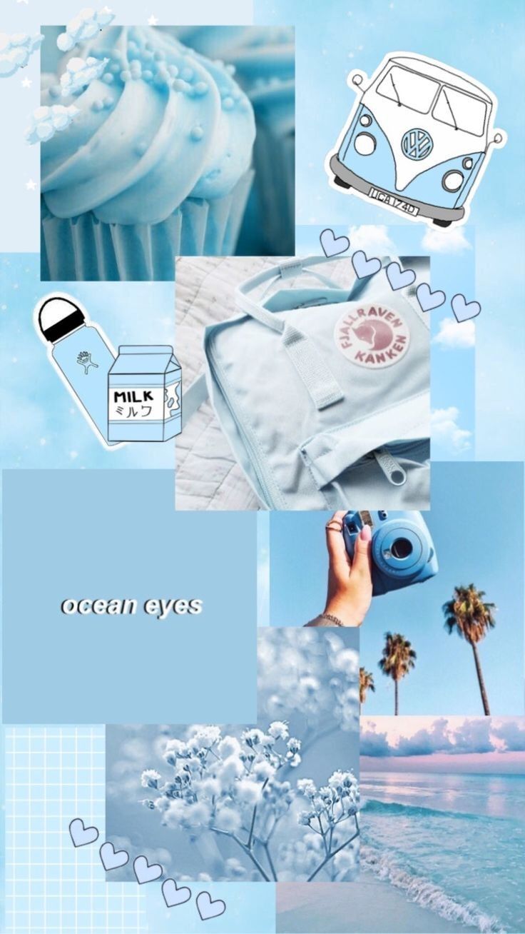 Detail Blue Wallpaper Aesthetic Nomer 2