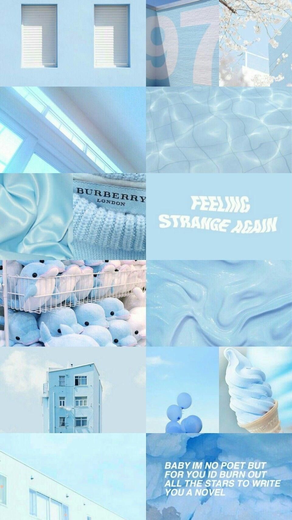 Detail Blue Wallpaper Aesthetic Nomer 15