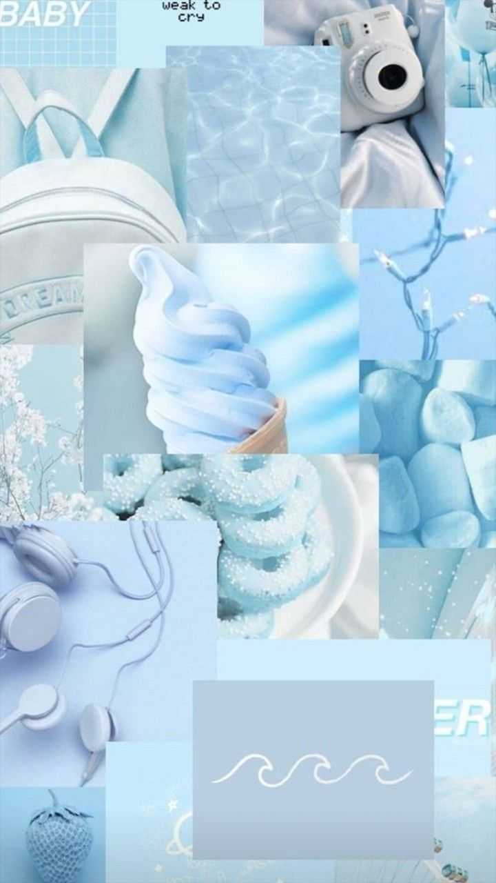 Detail Blue Wallpaper Aesthetic Nomer 17