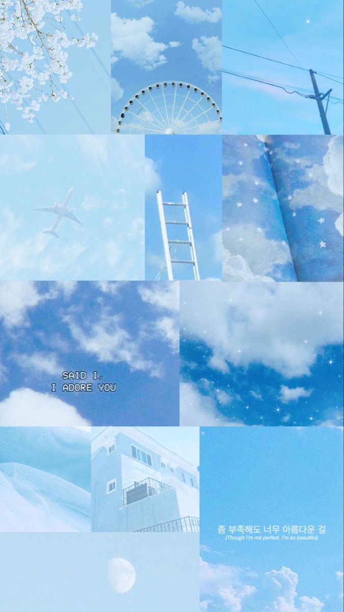 Detail Blue Wallpaper Aesthetic Nomer 3