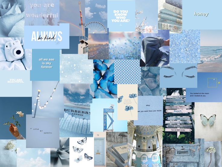 Detail Blue Wallpaper Aesthetic Nomer 26