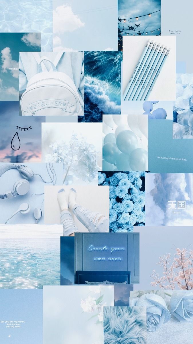 Detail Blue Wallpaper Aesthetic Nomer 35
