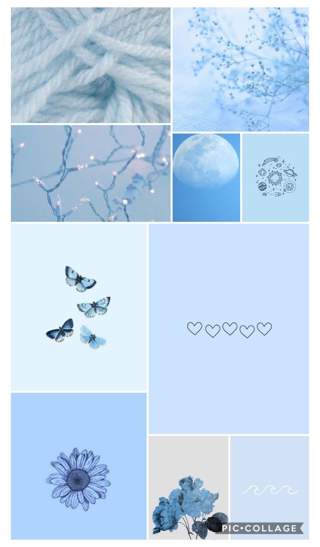 Detail Blue Wallpaper Aesthetic Nomer 58