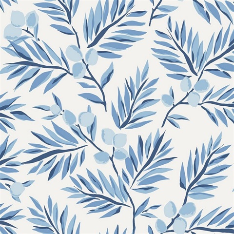 Detail Blue Wallpaper Pattern Nomer 3