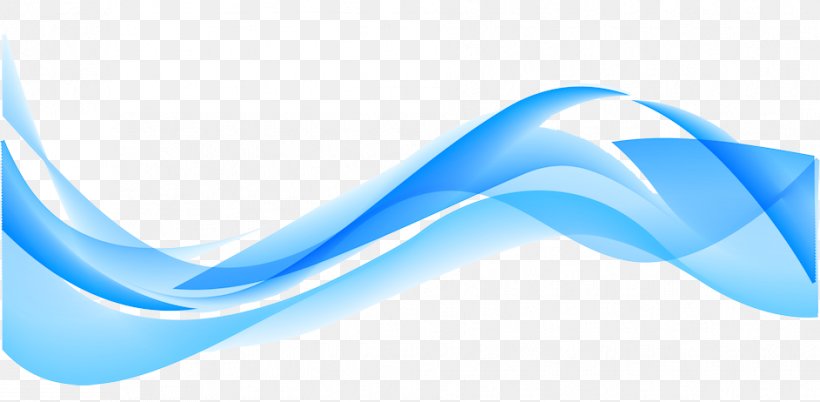 Detail Blue Wave Vector Png Nomer 4