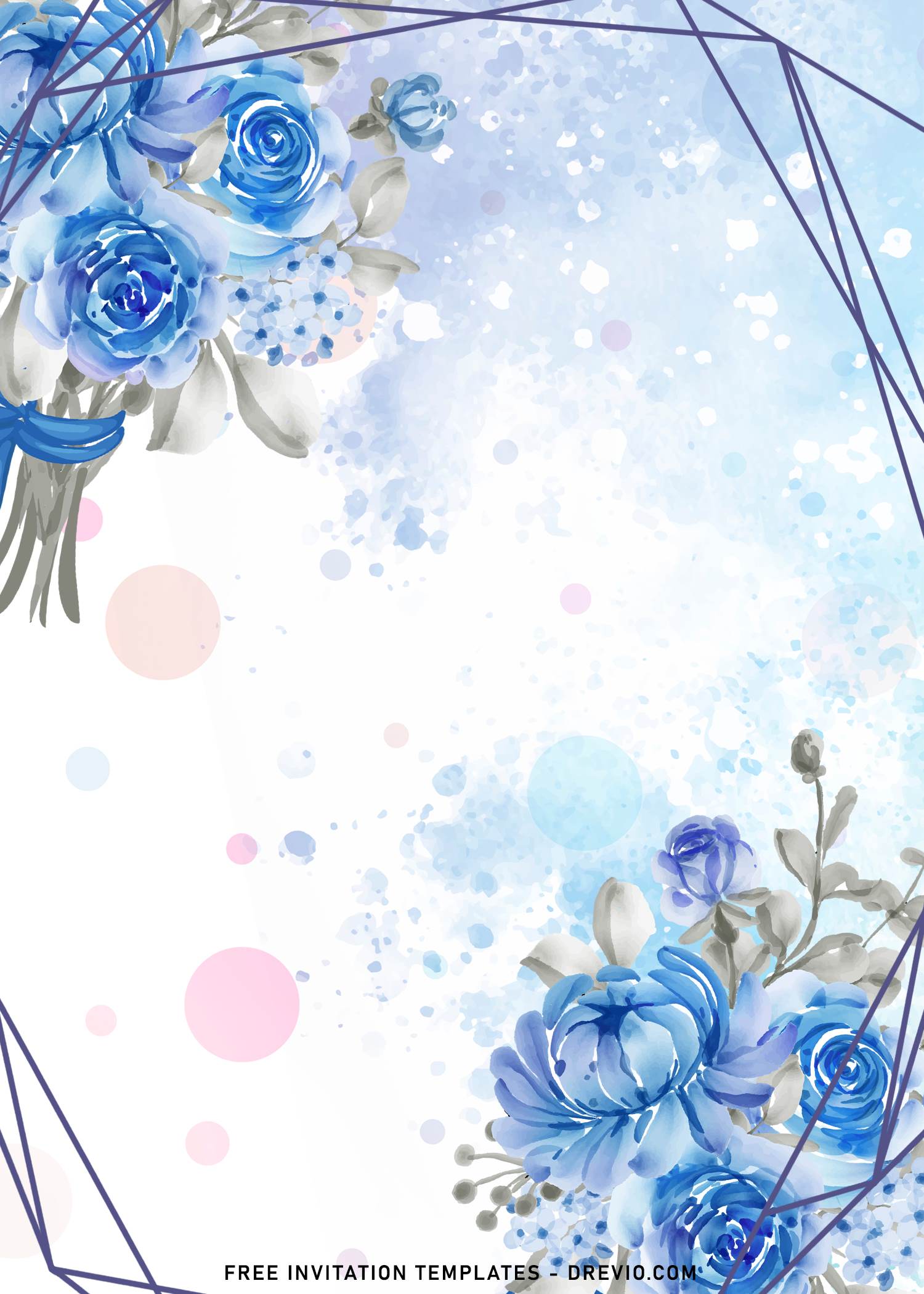 Detail Blue Wedding Background Nomer 27
