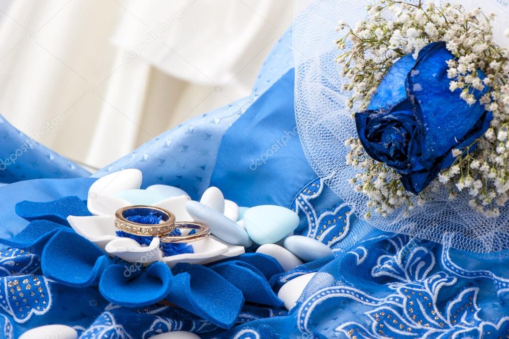 Detail Blue Wedding Background Nomer 43