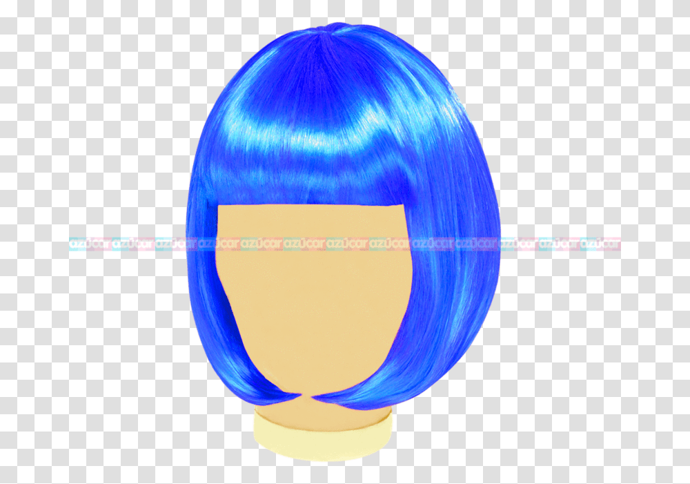 Detail Blue Wig Png Nomer 52