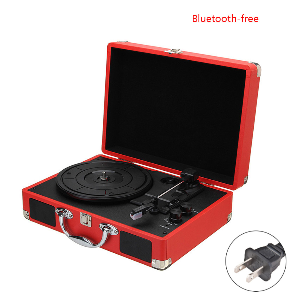 Detail Bluetooth Gramophone Record Player Nomer 14