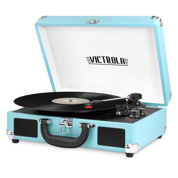 Detail Bluetooth Gramophone Record Player Nomer 17