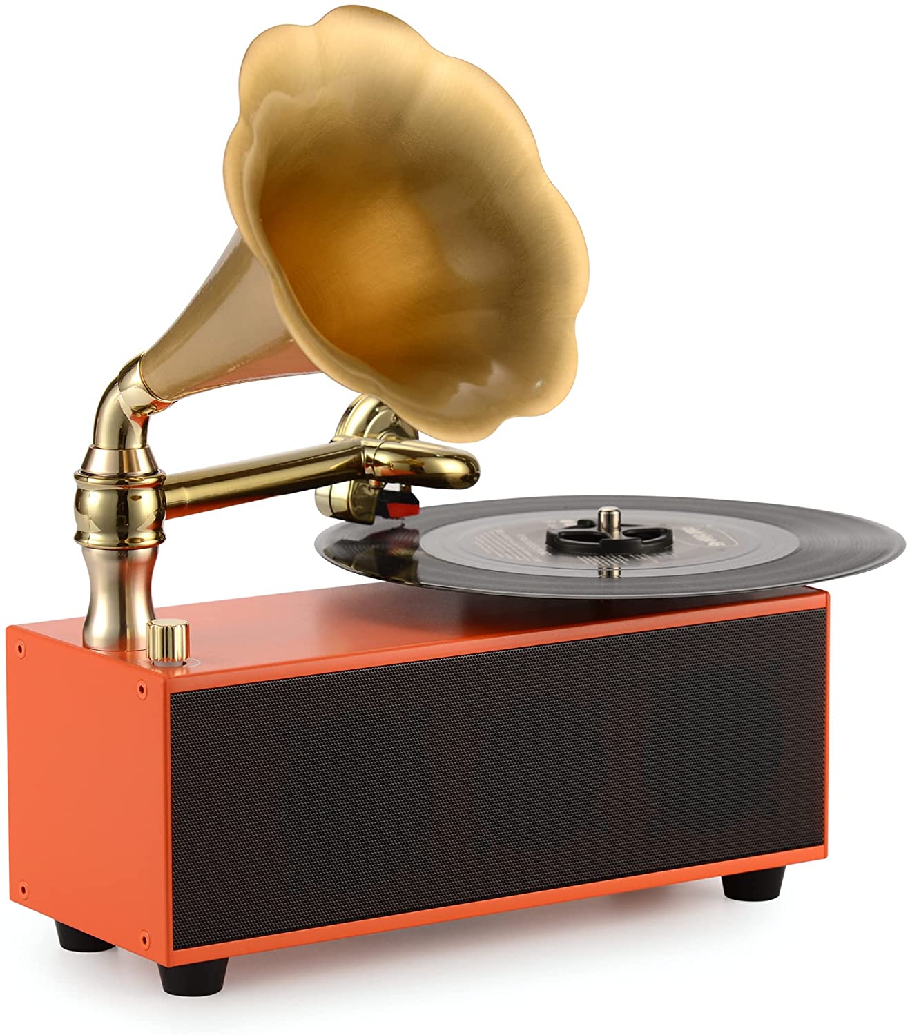 Detail Bluetooth Gramophone Record Player Nomer 21