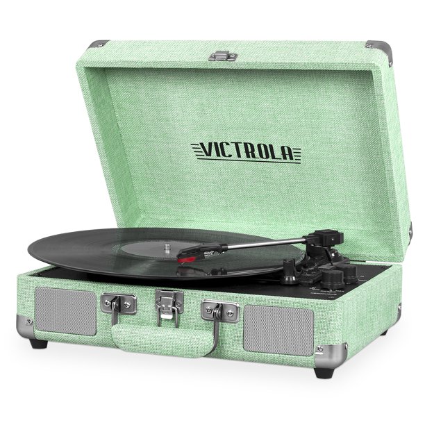 Detail Bluetooth Gramophone Record Player Nomer 25