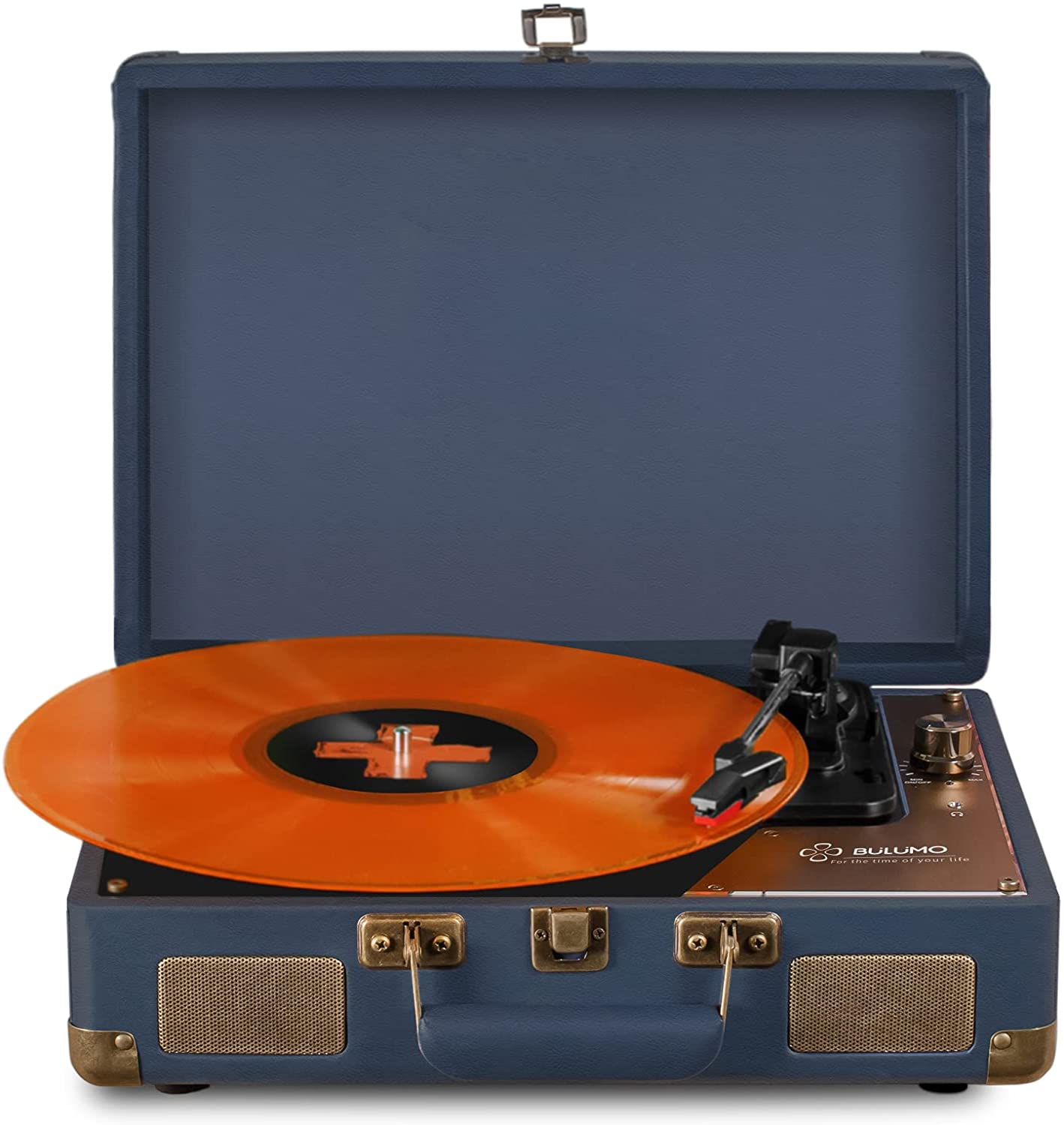 Detail Bluetooth Gramophone Record Player Nomer 29